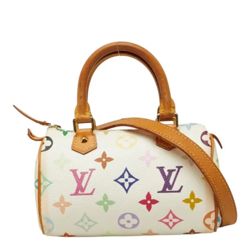 Louis Vuitton Mini Speedy 2-Way Handbag